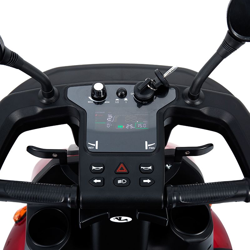 TK-500 Heavy Duty, suuritehoinen 4-pyöräinen mönkijä sähköinen vapaa-ajan skootteri