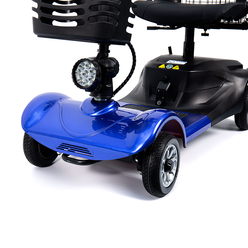 YL-08S Heavy-Duty 4-pyöräinen taittuva liikkuva skootteri 12° kiipeilykapasiteetilla