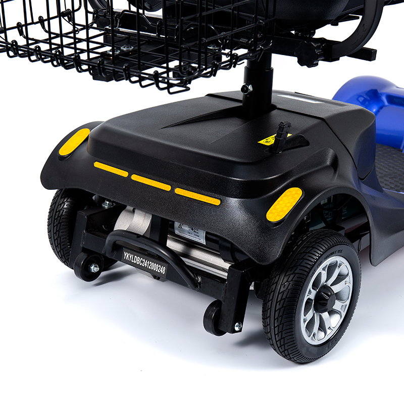 YL-08S Heavy-Duty 4-pyöräinen taittuva liikkuva skootteri 12° kiipeilykapasiteetilla
