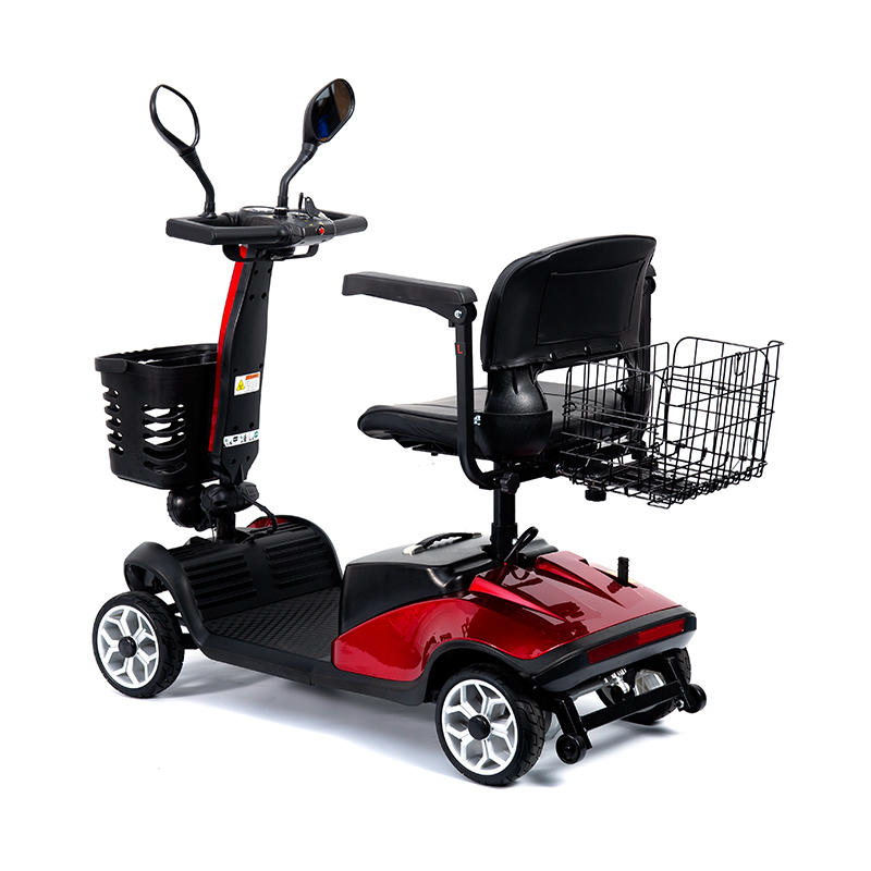 YL-07T 4-pyöräinen kannettava taitettava sähkökäyttöinen liikkuva skootteri