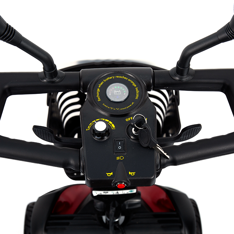 YL-07T 4-pyöräinen kannettava taitettava sähkökäyttöinen liikkuva skootteri