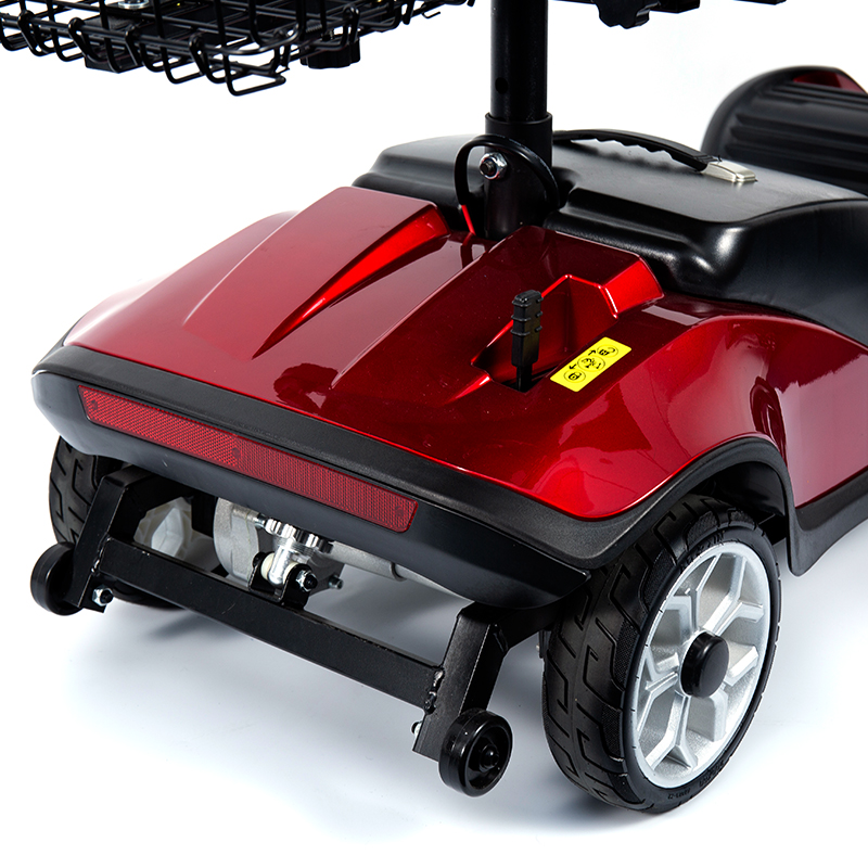 YL-07T 4-pyöräinen kannettava taitettava sähkökäyttöinen liikkuva skootteri