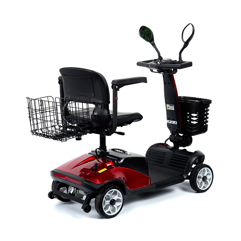YL-07T 4-pyöräinen kannettava taitettava sähkökäyttöinen liikkuva skootteri