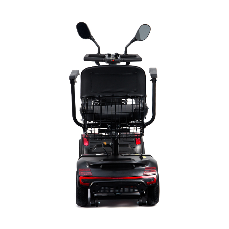 YL-01S 4-pyöräinen kannettava taitettava moottoroitu skootteri iäkkäille