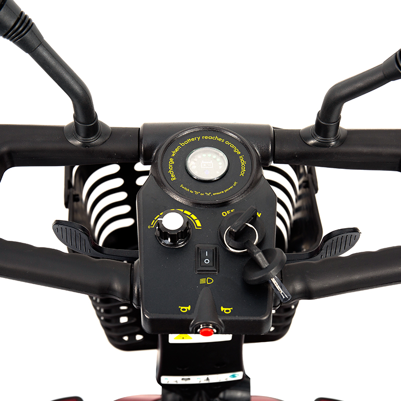 YL-01S 4-pyöräinen kannettava taitettava moottoroitu skootteri iäkkäille