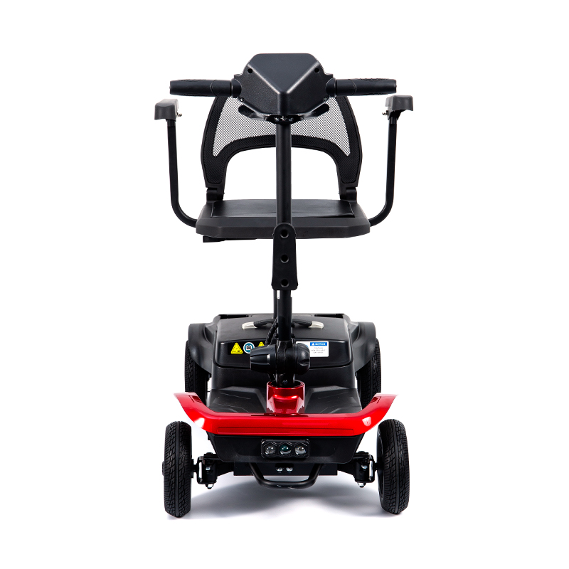 YL-02 kevyt 4-pyöräinen skootteri senioreille, jossa on 360° kääntyvä istuin