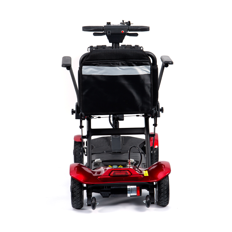 YL-211 4 Wheels Tourist sähköskootteri senioreille LED-ajovalolla, kori